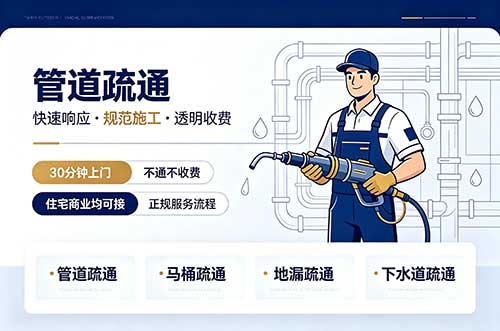 自贡管道疏通
